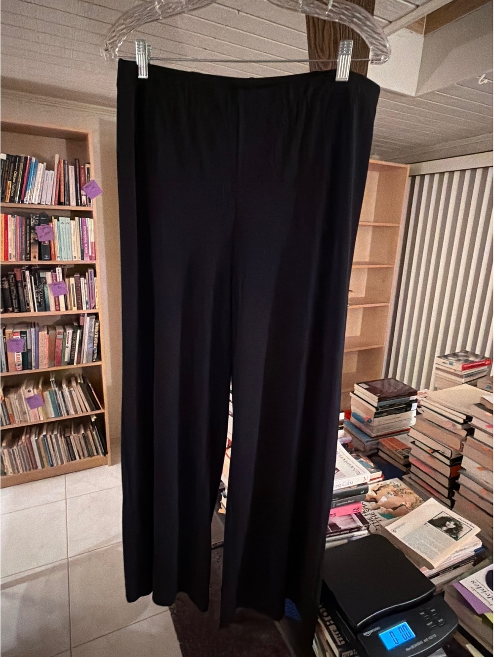 Chico's Women's Black Wide Leg Dress Pants Size 1